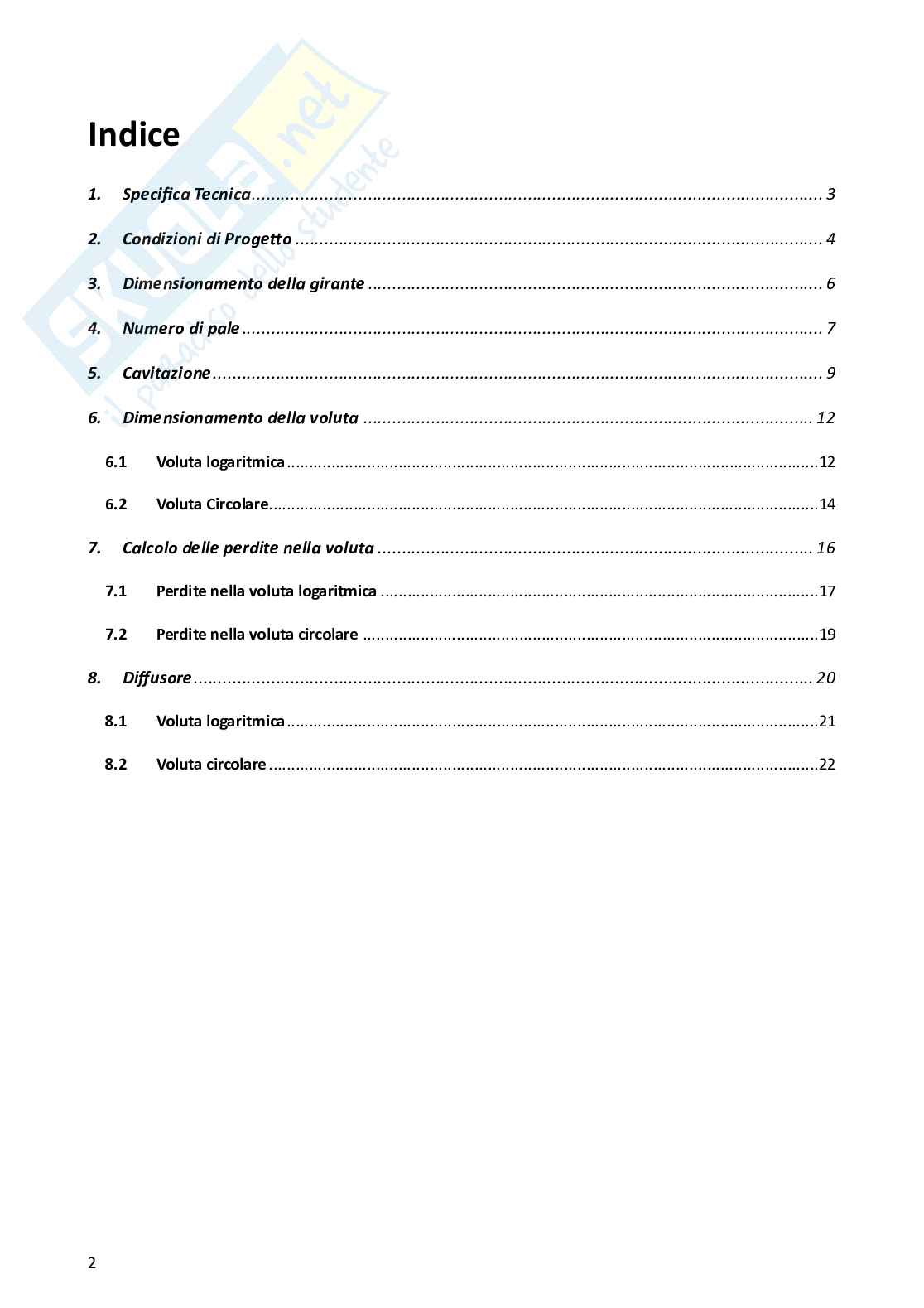 Dimensionamento pompa centrifuga Pag. 2