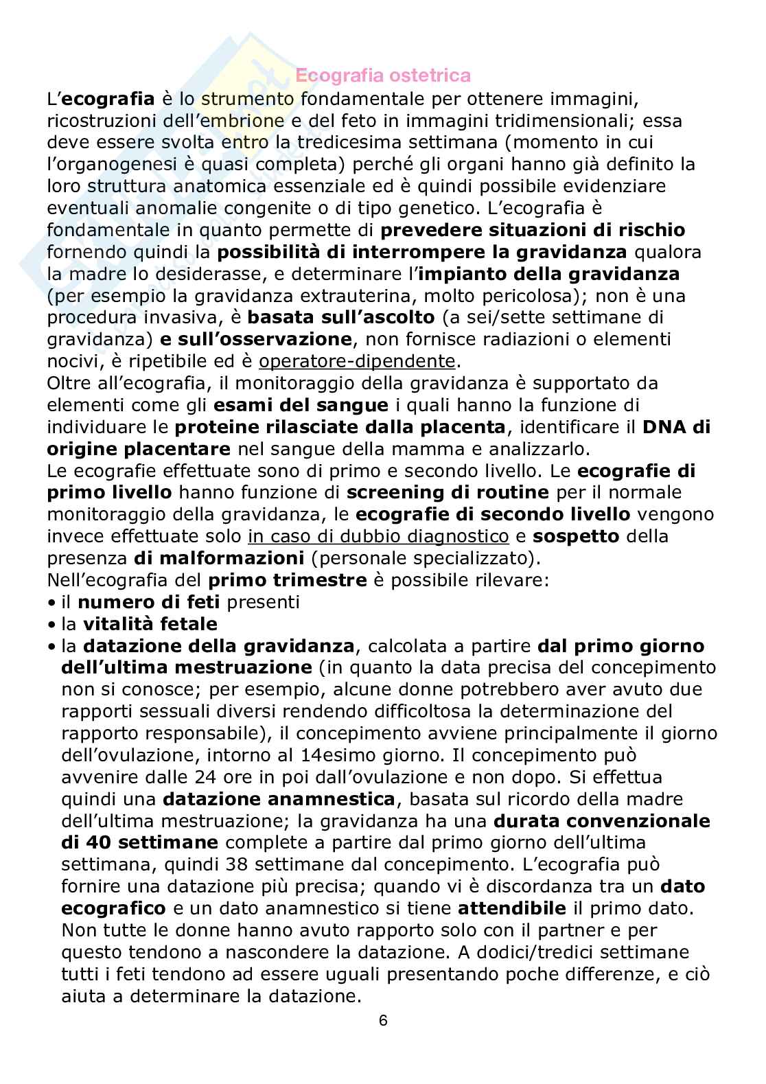 Ginecologia e ostetricia Pag. 6