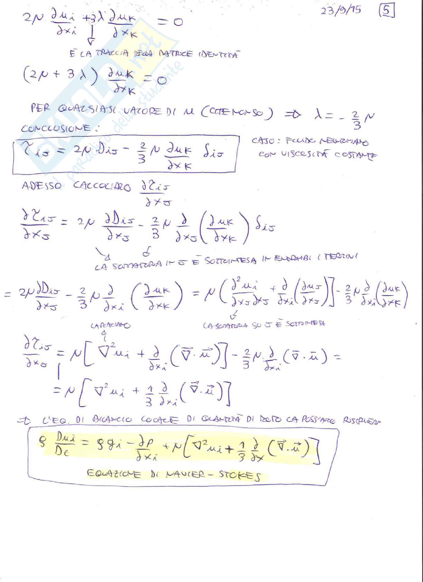 Termofluidodinamica M - Appunto Pag. 16