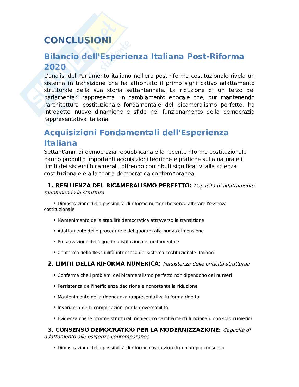 Parlamento e il suo funzionamento Pag. 21