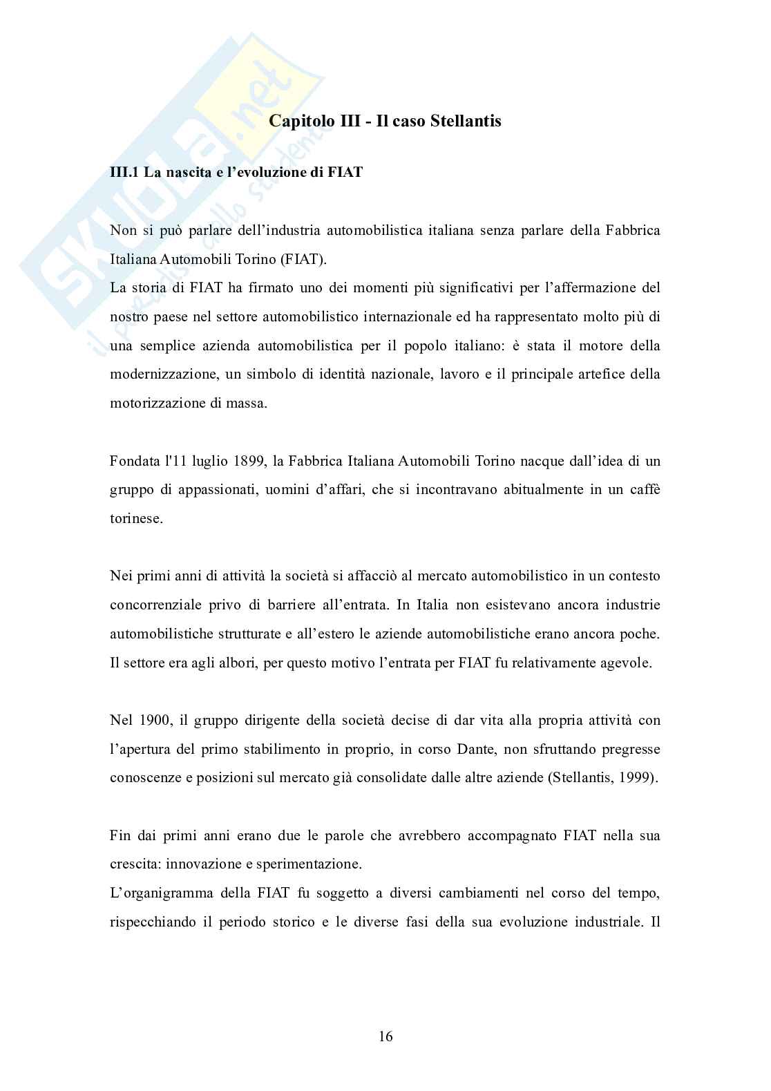 Tesi Economia aziendale - Costi di R&S nell'automotive: il caso Stellantis Pag. 16