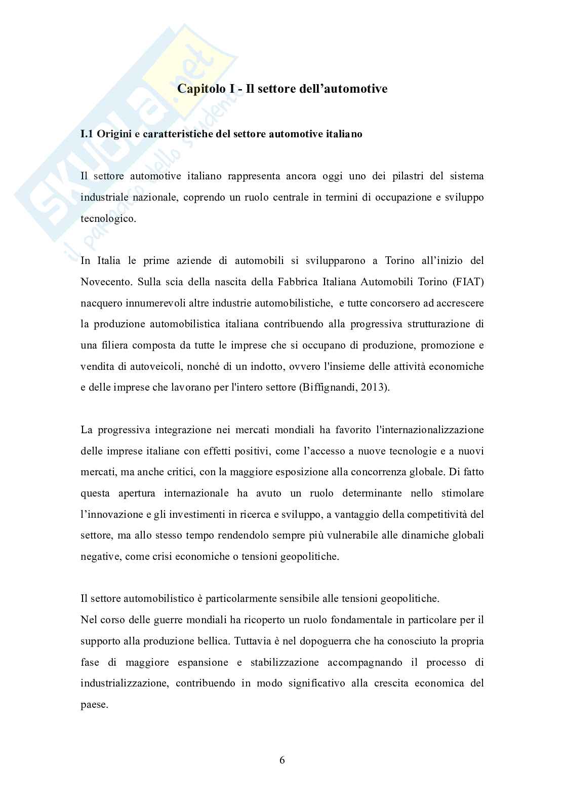 Tesi Economia aziendale - Costi di R&S nell'automotive: il caso Stellantis Pag. 6