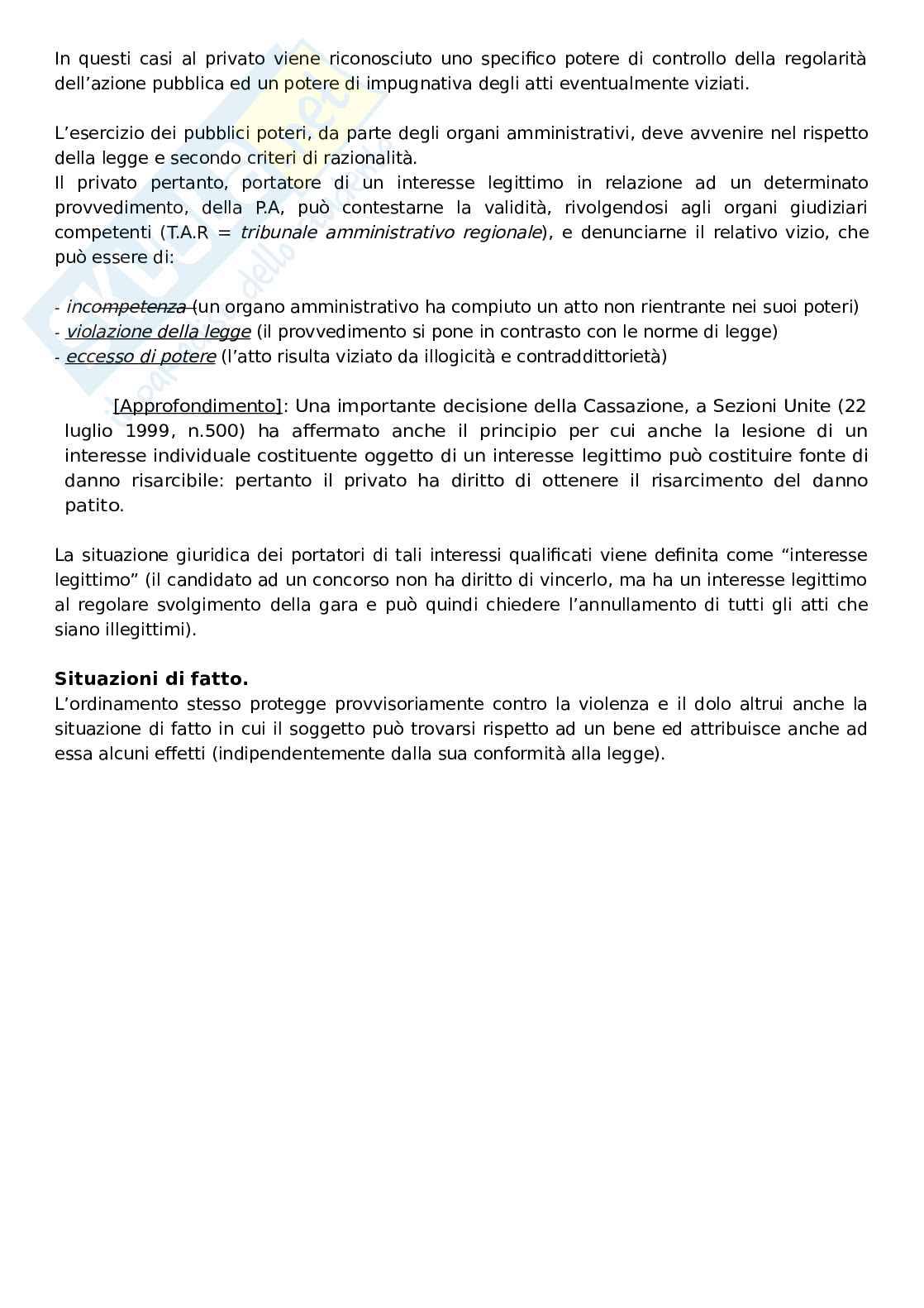 Riassunto esame Diritto privato, prof Sartori, libro consigliato Manuale di Diritto privato, Torrente, Schlesinger Pag. 21