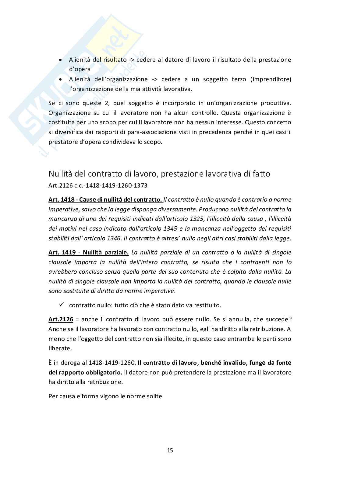 Appunti di Diritto del lavoro Pag. 16