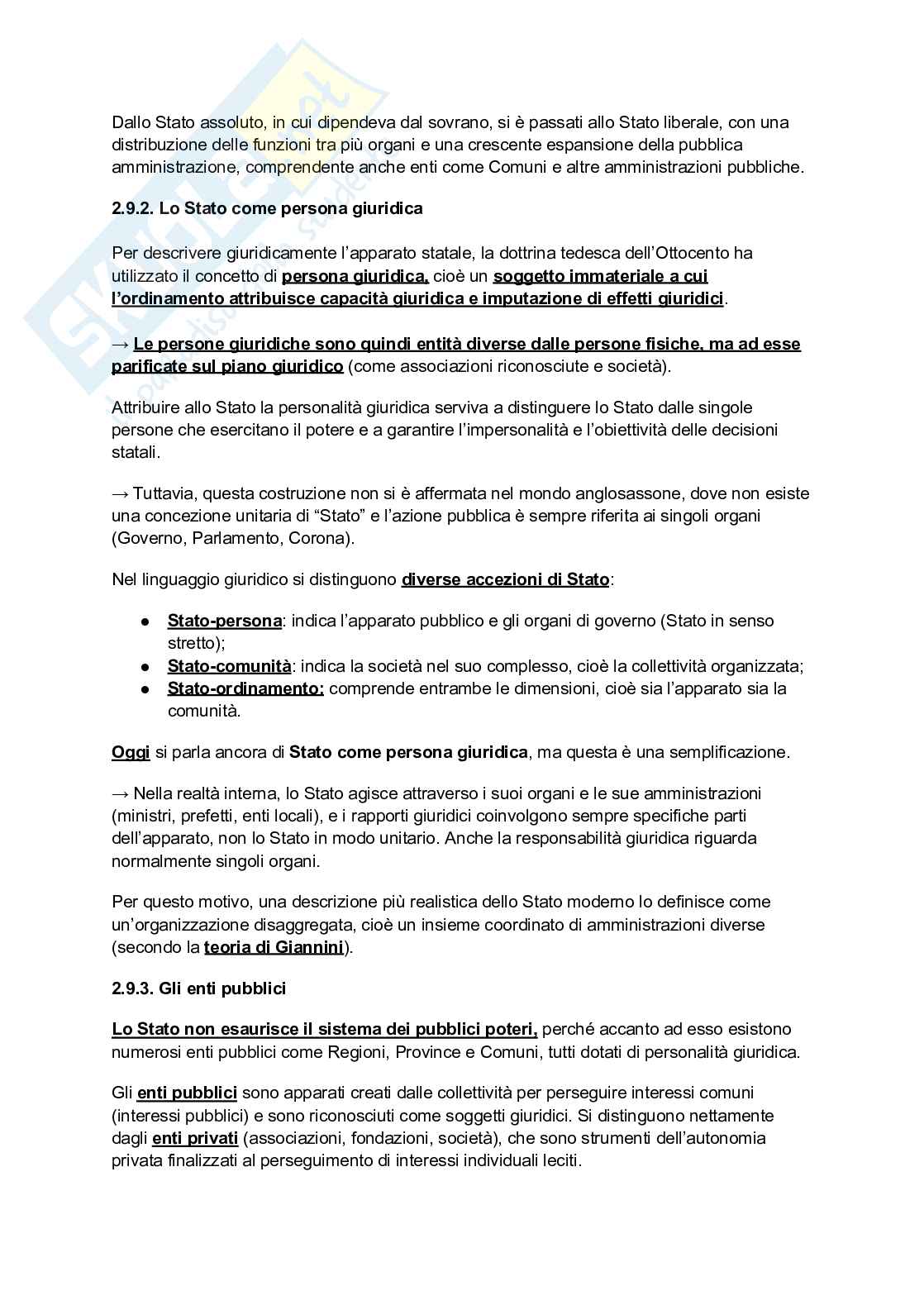 Riassunto esame Diritto Costituzionale, Prof. Faina Giorgio, libro consigliato Diritto costituzionale - Ultima edizione, Bin, Pitruzzella Pag. 11