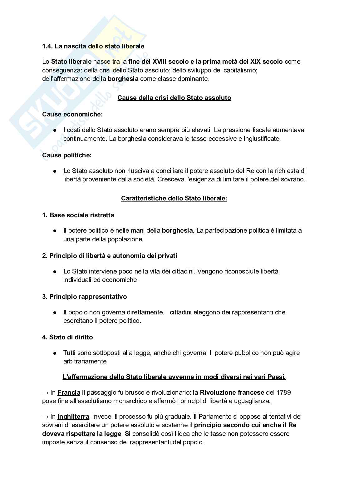Riassunto esame Diritto Costituzionale, Prof. Faina Giorgio, libro consigliato Diritto costituzionale - Ultima edizione, Bin, Pitruzzella Pag. 16