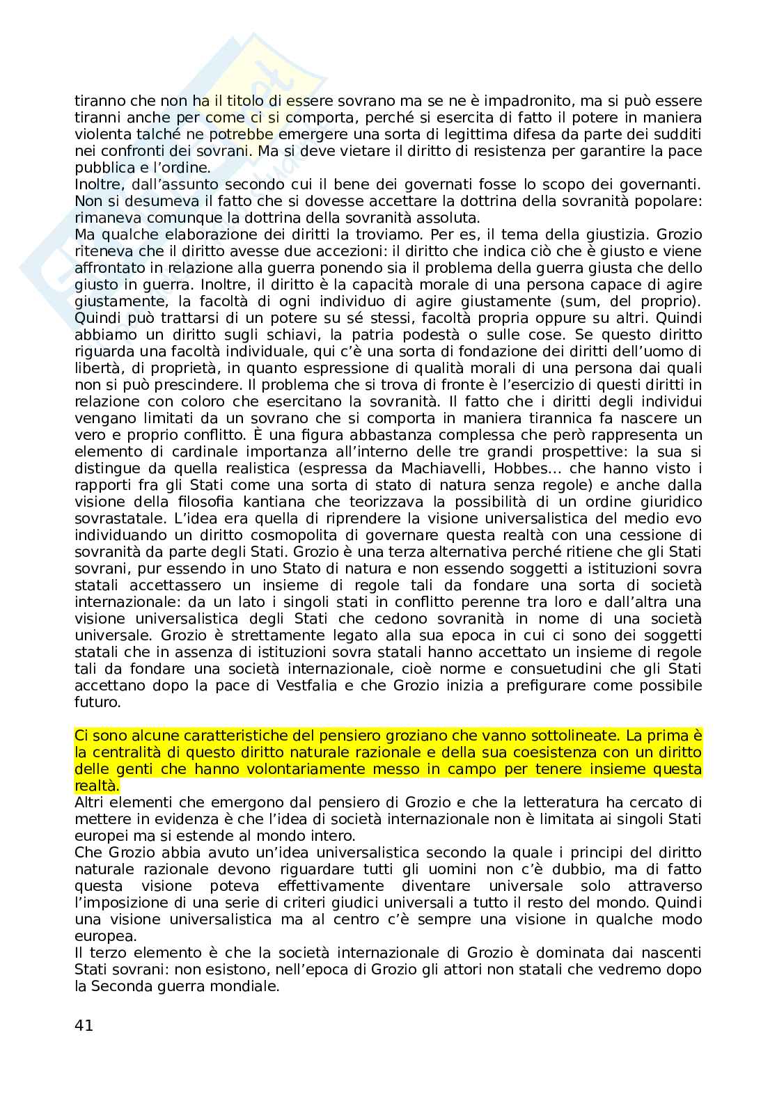 Storia del Diritto Internazionale Pag. 41