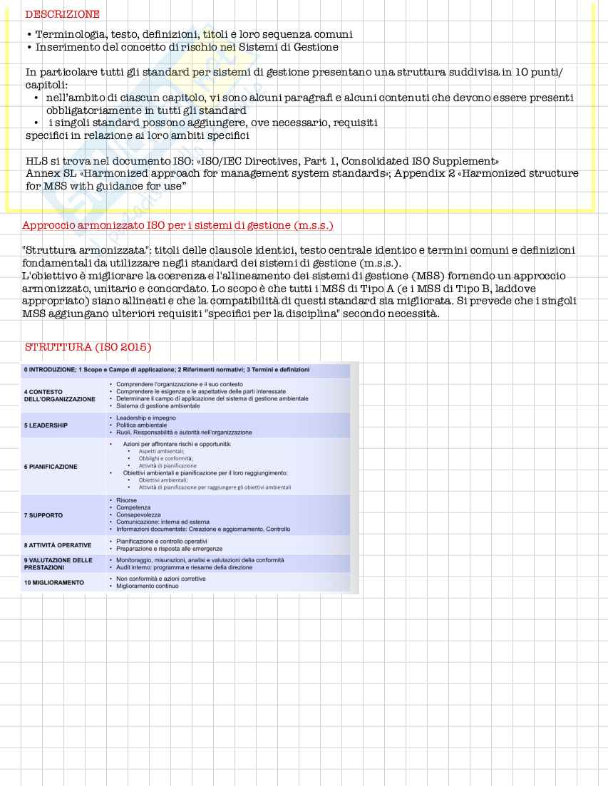 Appunti Sistemi di gestione della qualità ambientale  Pag. 26