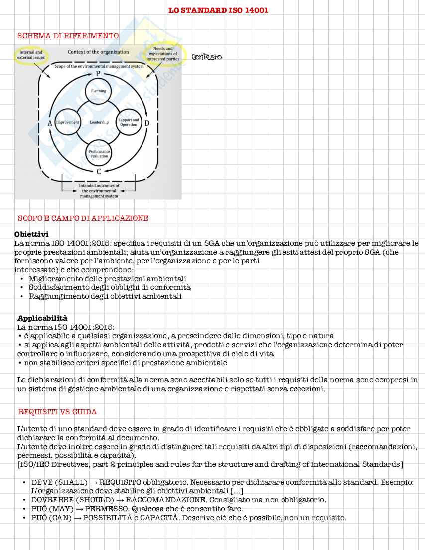 Appunti Sistemi di gestione della qualità ambientale  Pag. 31