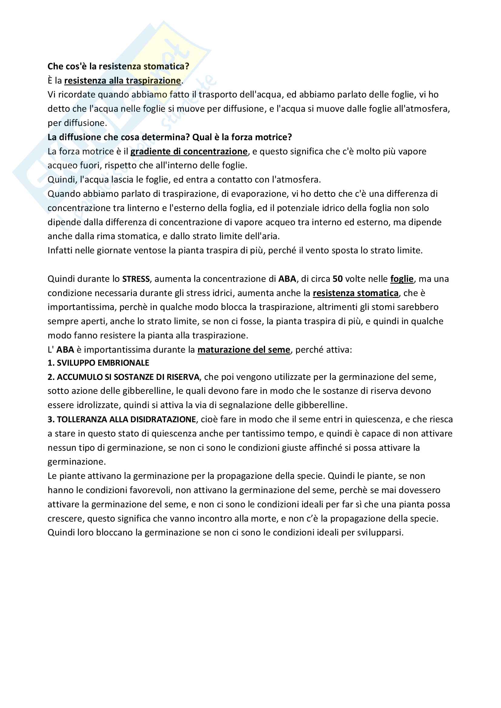 18) Lezione Acido Abscissico Pag. 6