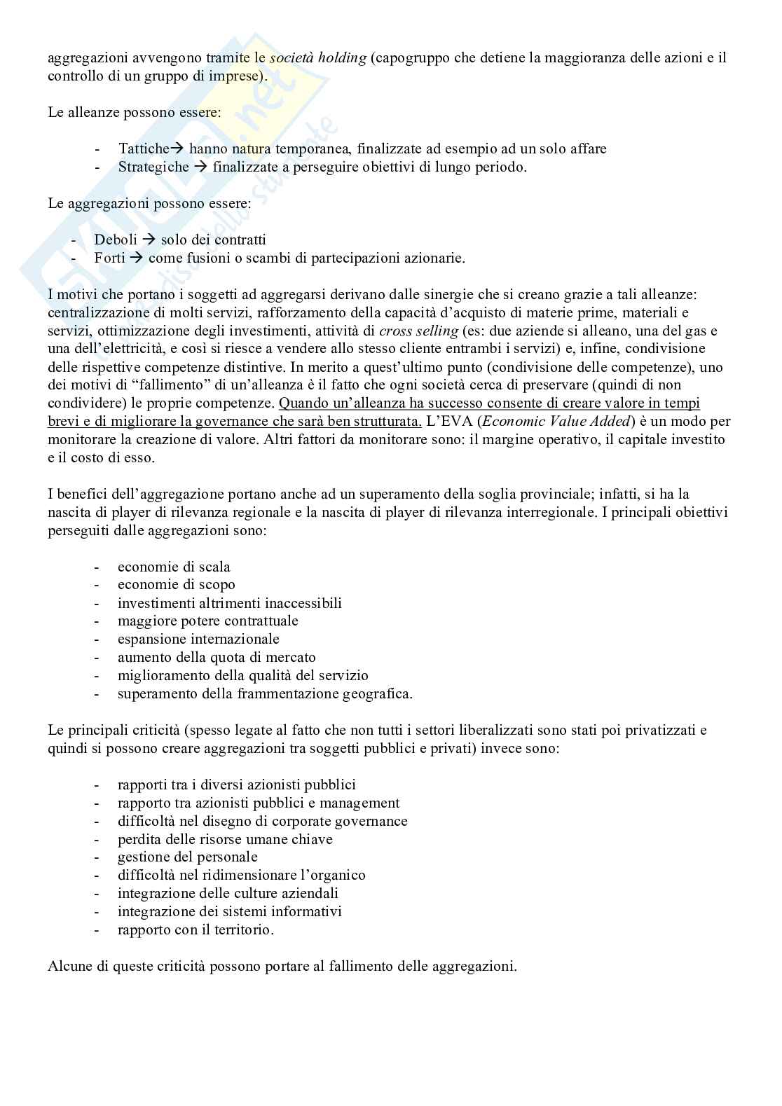 Economia e gestione delle utilities  Pag. 26
