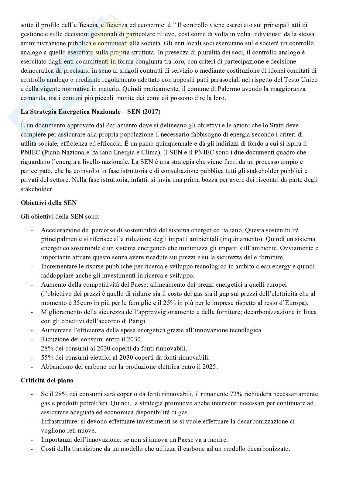 Economia e gestione delle utilities  Pag. 61