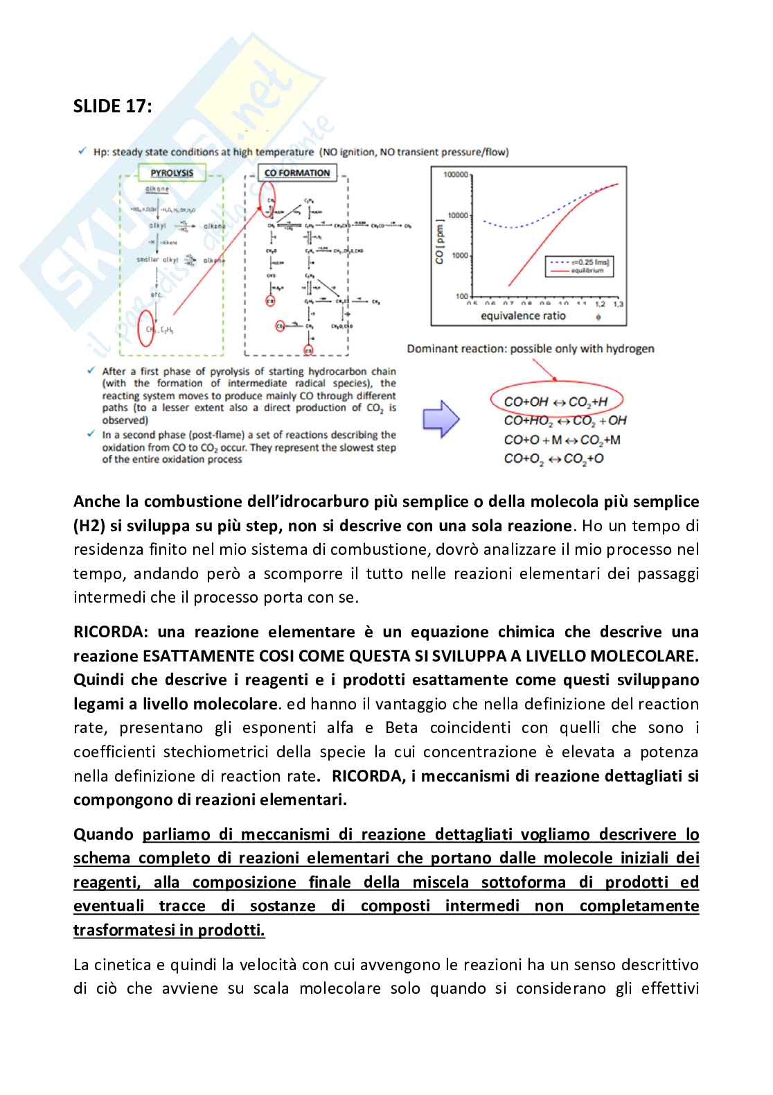 Appunti molto dettagliati del corso di Sistemi di combustione Pag. 16