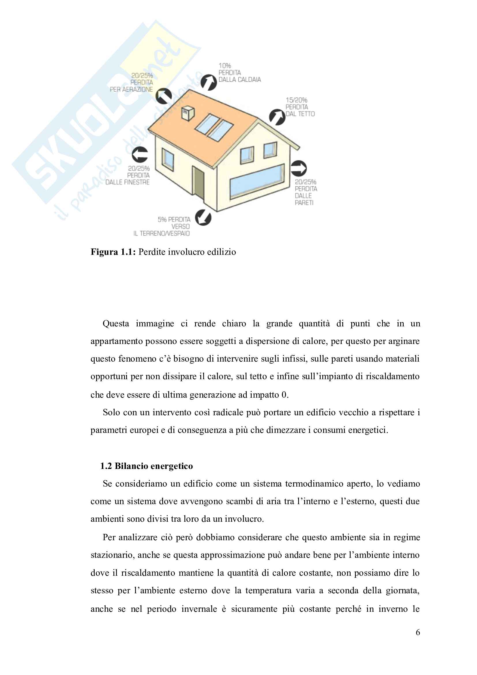 Isolamento ed efficienza termica: i ponti termici, studio del fenomeno e possibili isolamenti Pag. 6