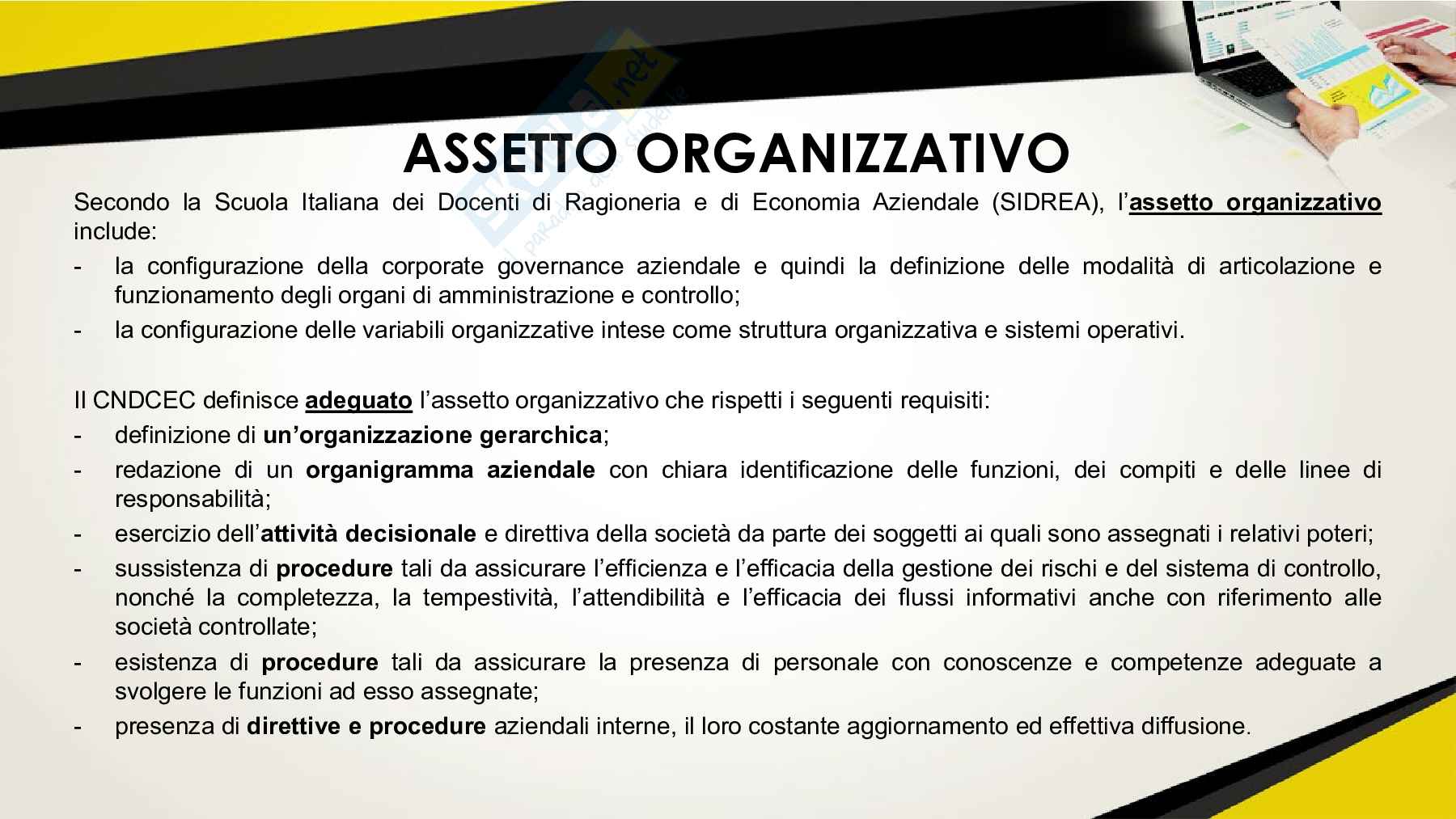 Adeguati assetti societari Pag. 16