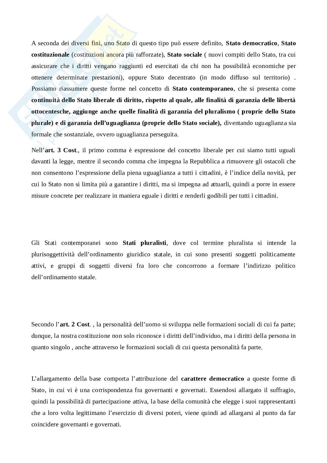 Stato e le sue forme  Pag. 6