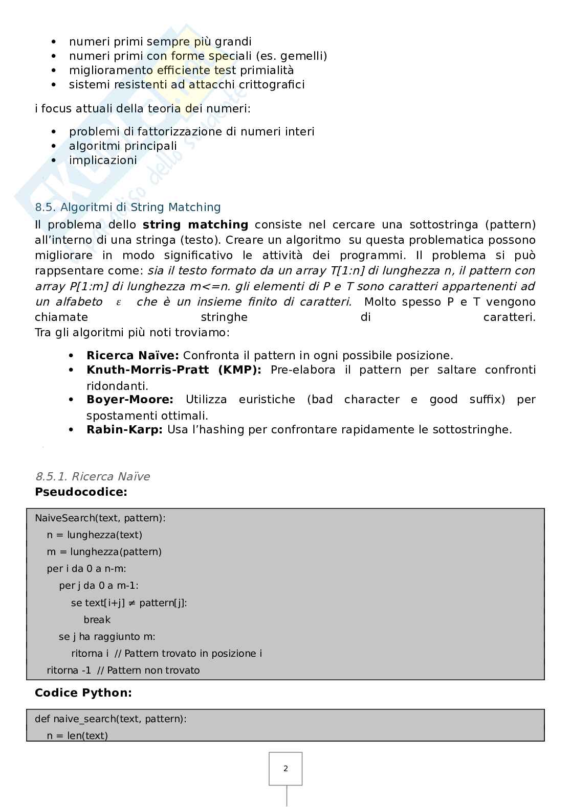 Appunti per l'esame Algoritmi e strutture dati Pag. 81
