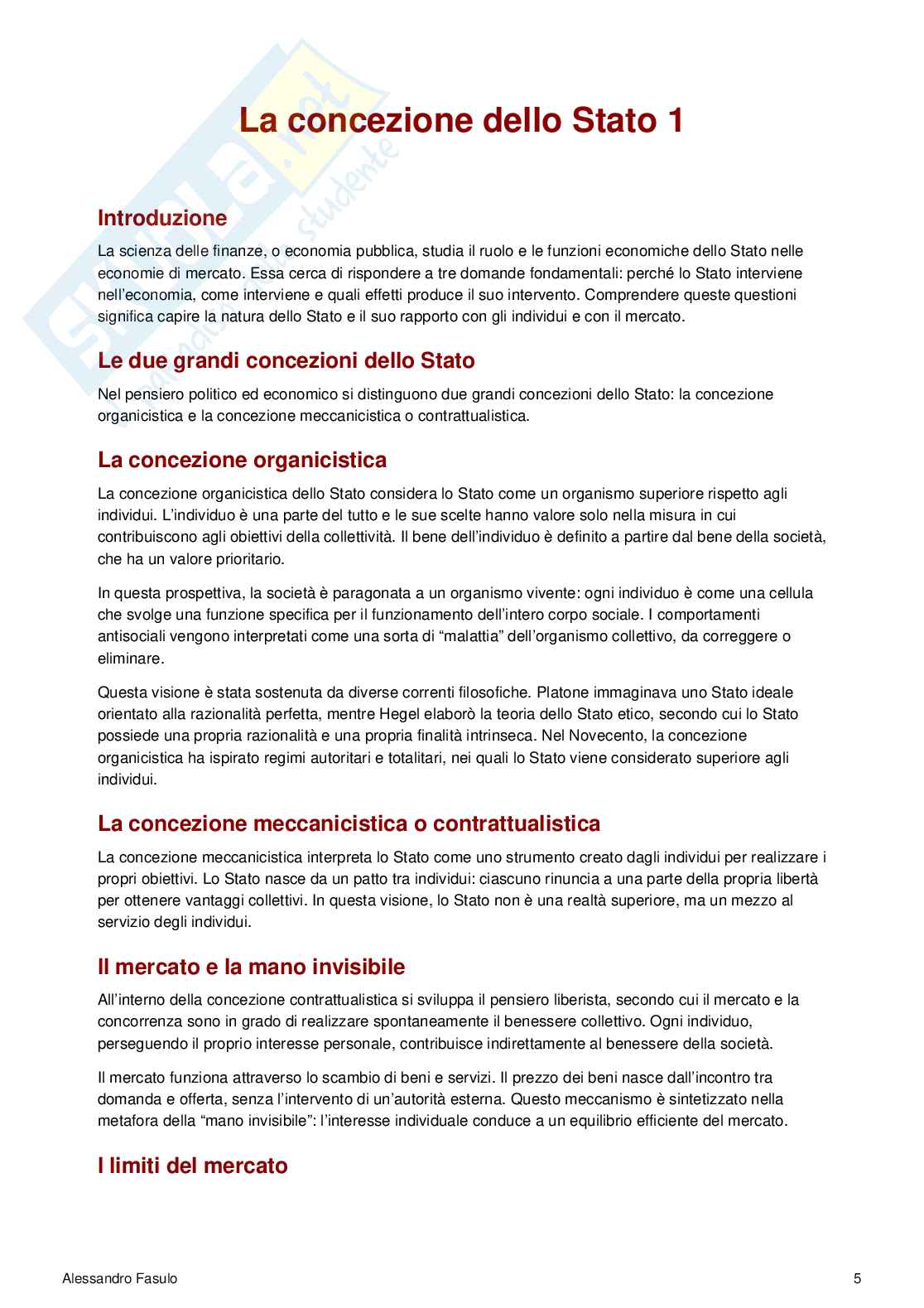 Paniere completo + simulazioni d’Esame Politica economica e scienza delle finanze  Pag. 11