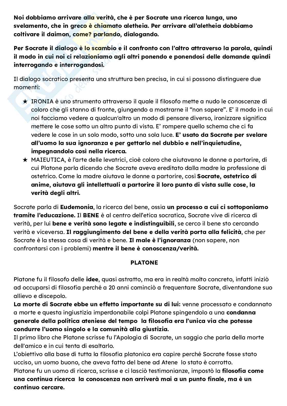 Storia della filosofia Pag. 11