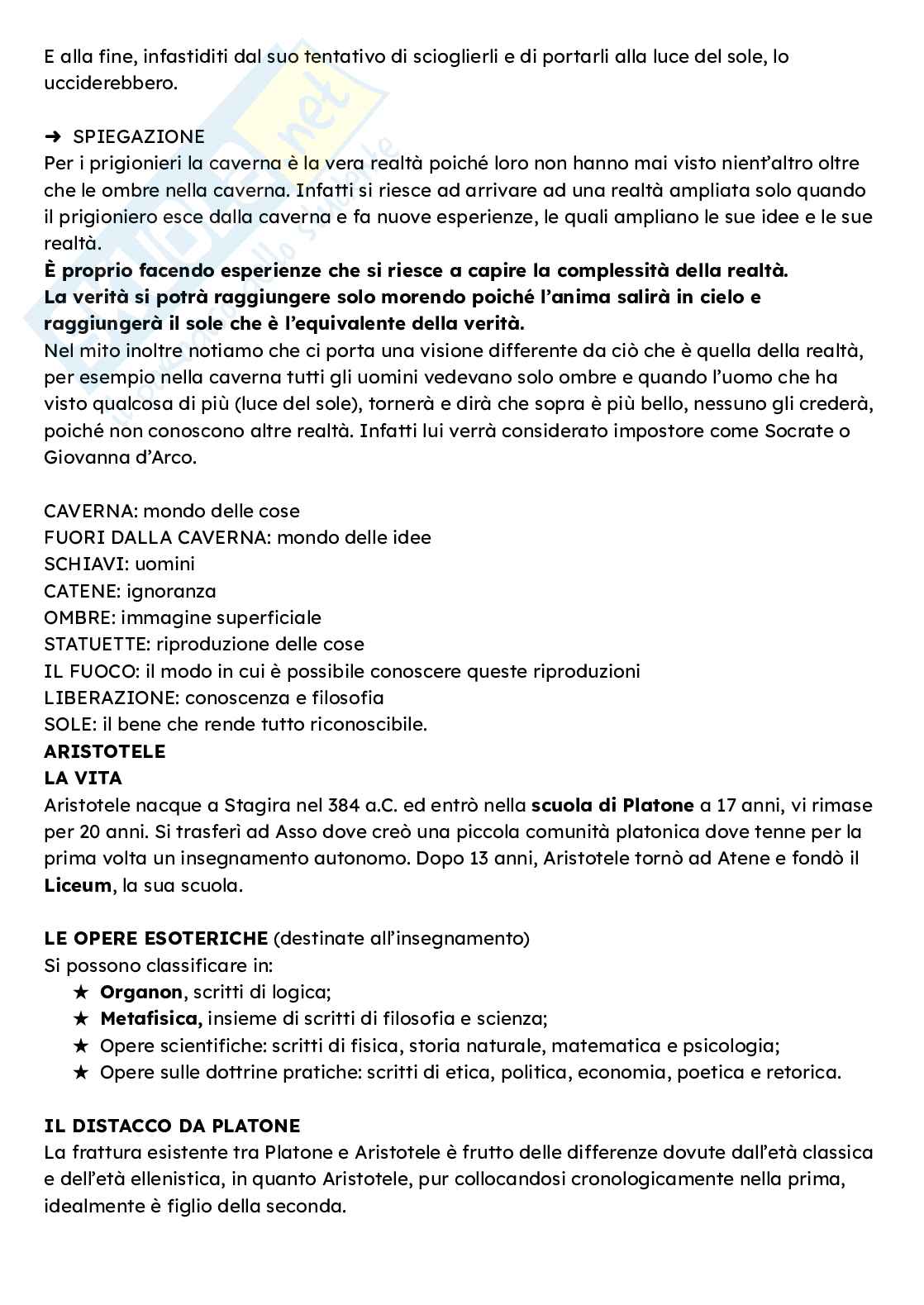 Storia della filosofia Pag. 21