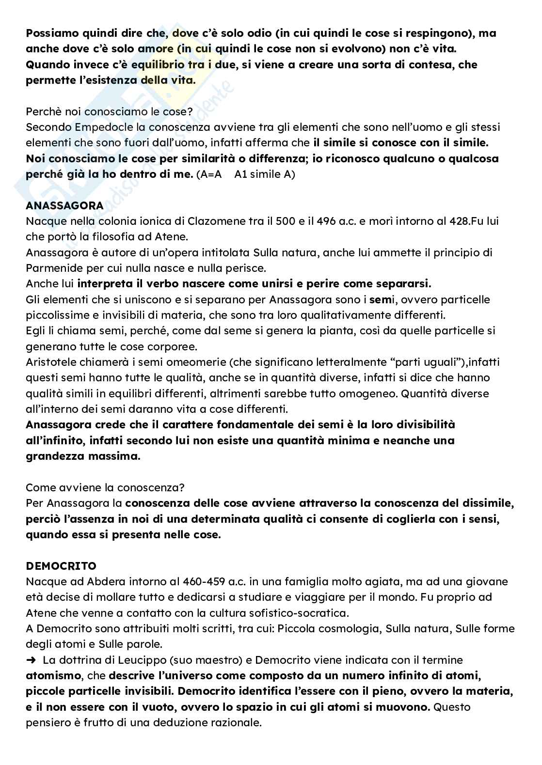 Storia della filosofia Pag. 6