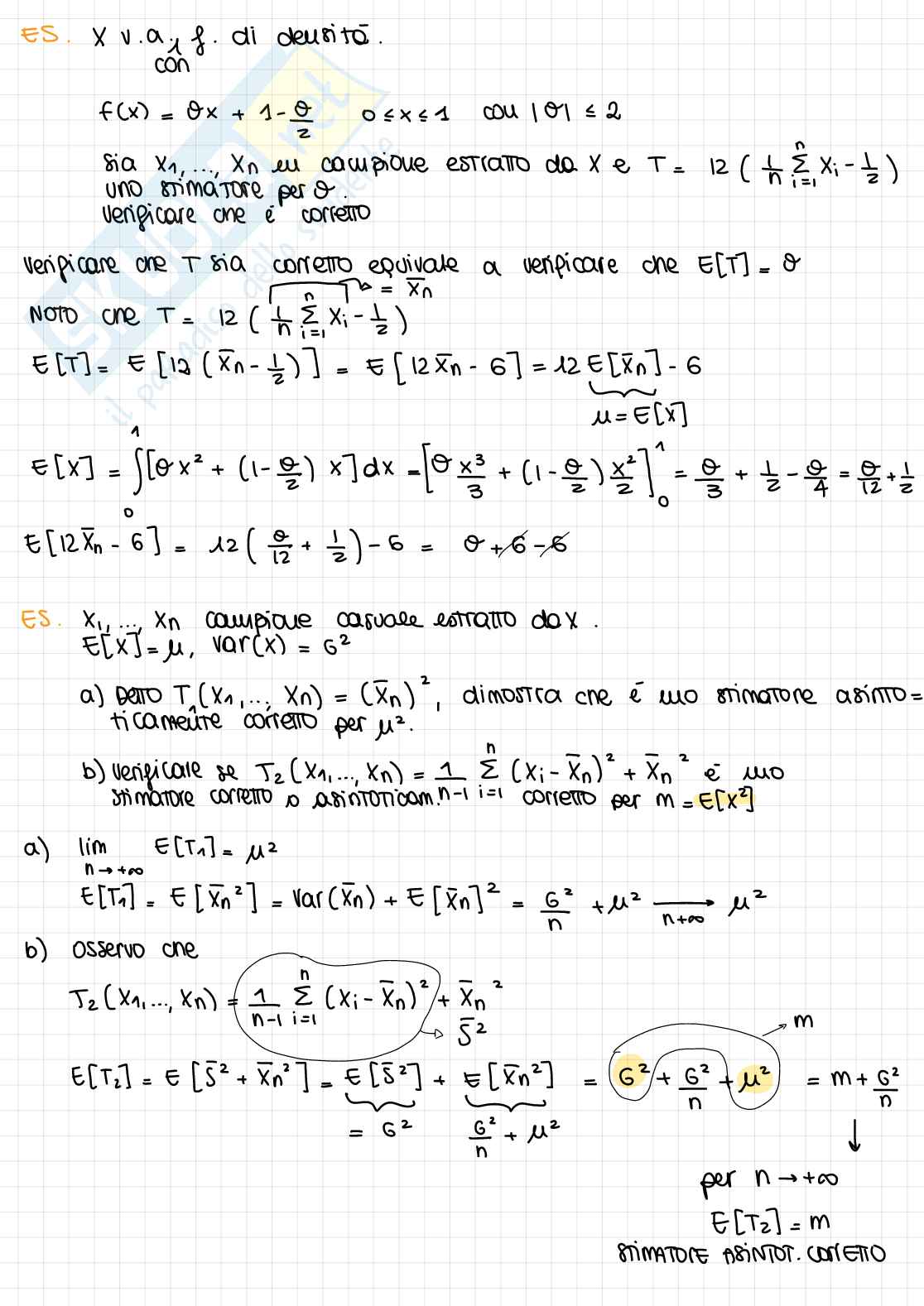 Appunti di Matematica applicata relativi al secondo parziale Pag. 36