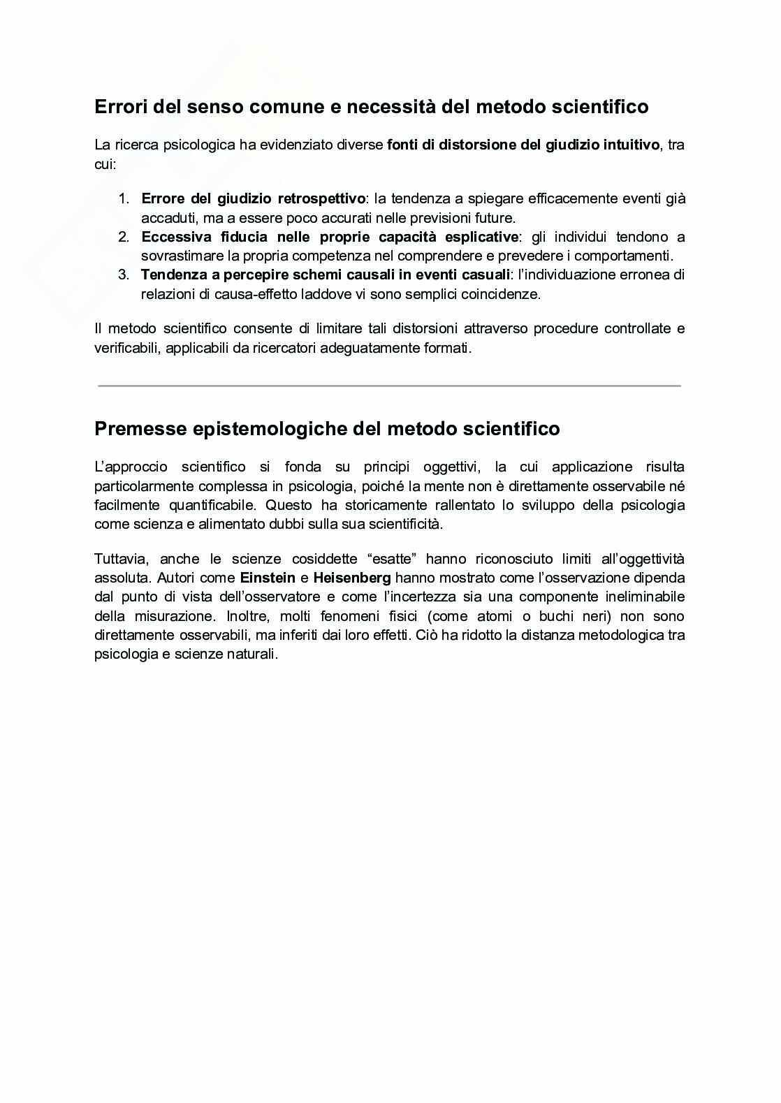 Riassunto esame Psicologia generale, Prof. De Bartolo Paola, libro consigliato Psicologia generale, Feldman Pag. 26
