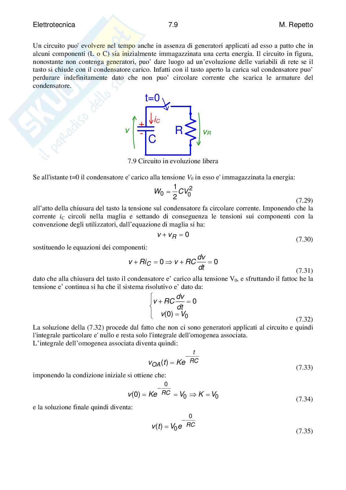 Appunti del corso di Elettrotecnica Pag. 56