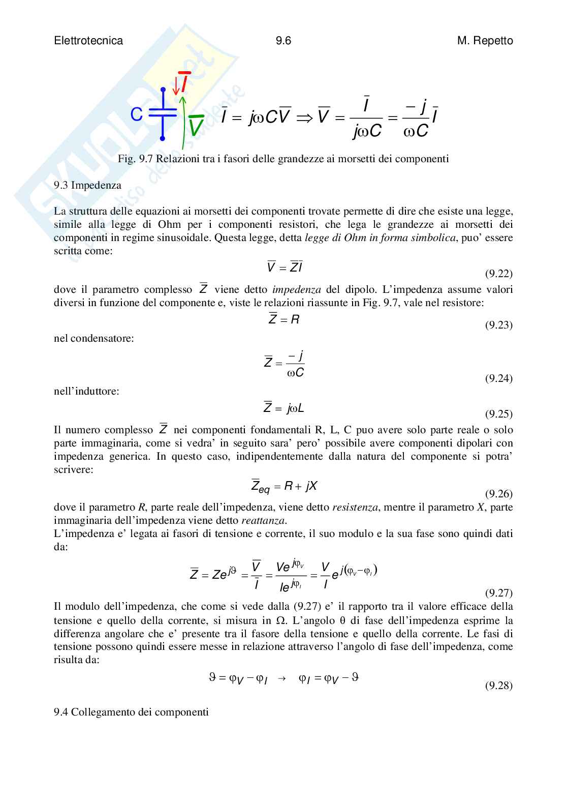 Appunti del corso di Elettrotecnica Pag. 71