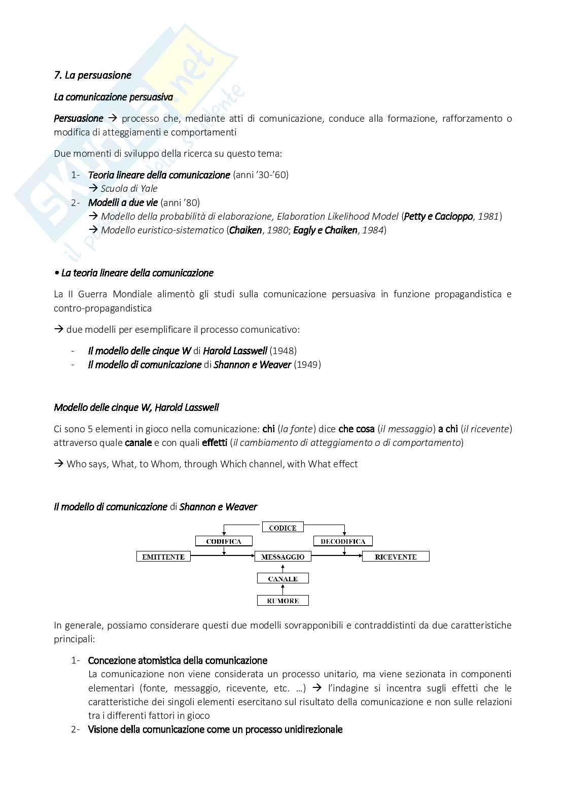 Appunti di Psicologia sociale Pag. 46