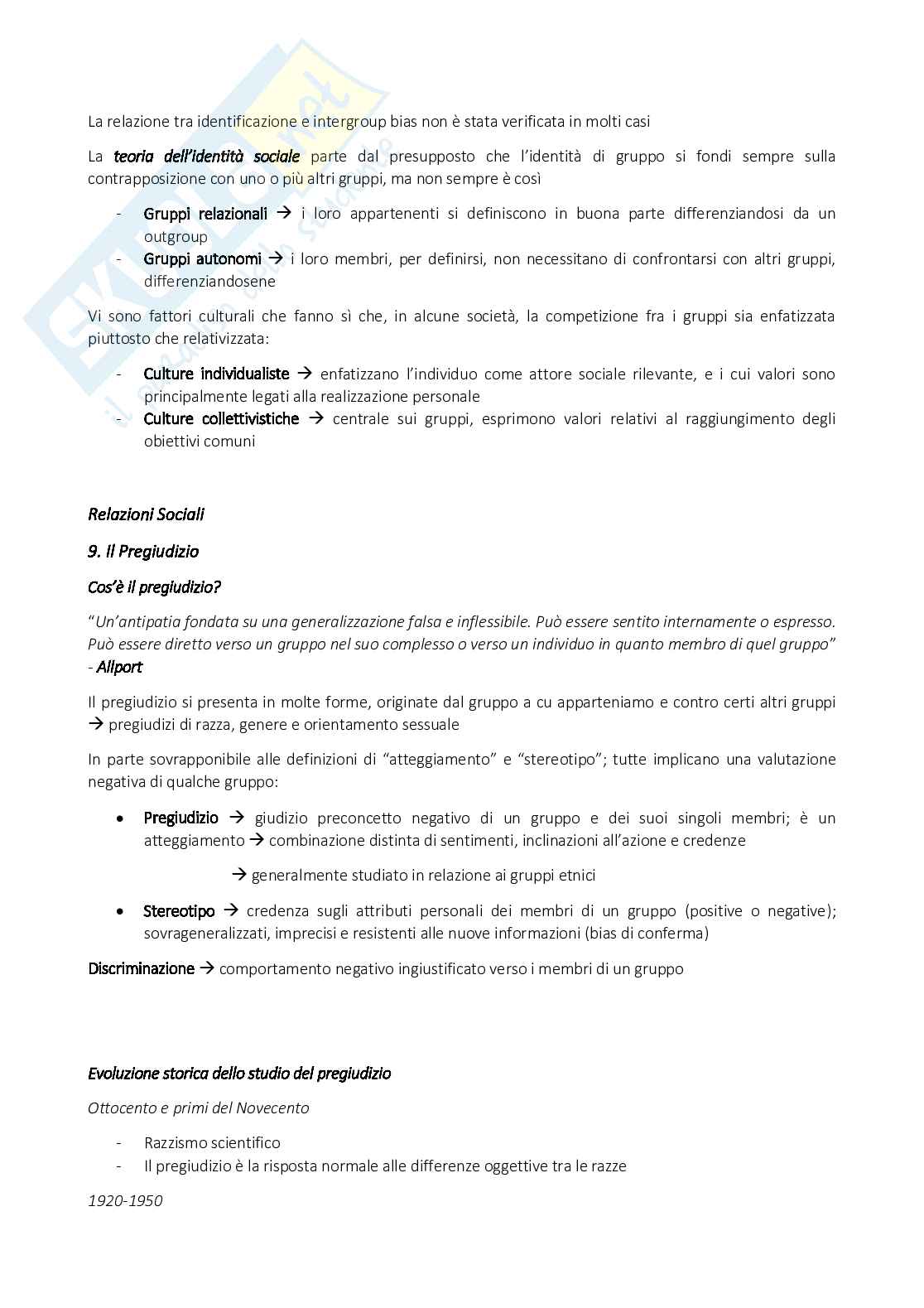 Appunti di Psicologia sociale Pag. 66