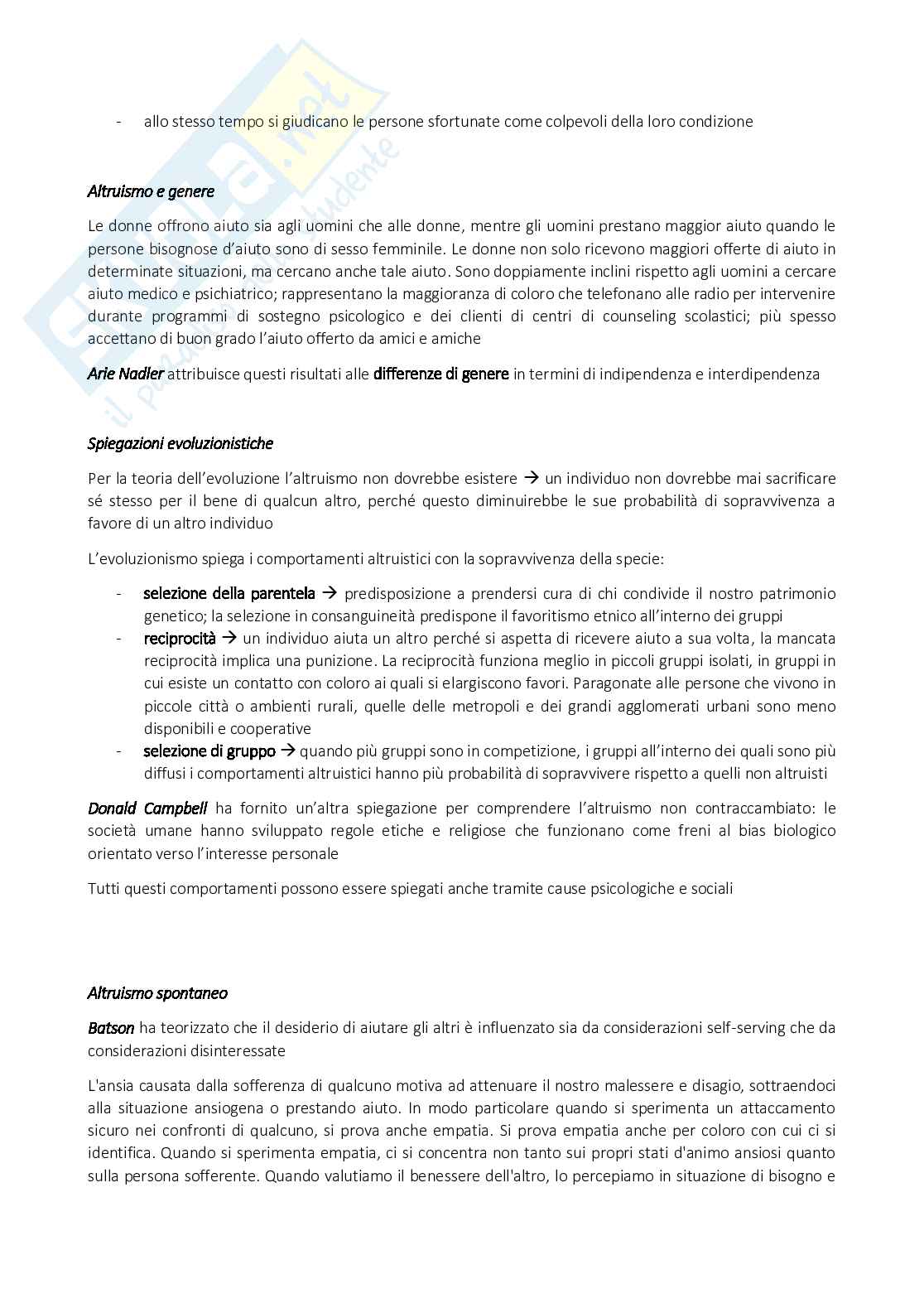 Appunti di Psicologia sociale Pag. 91