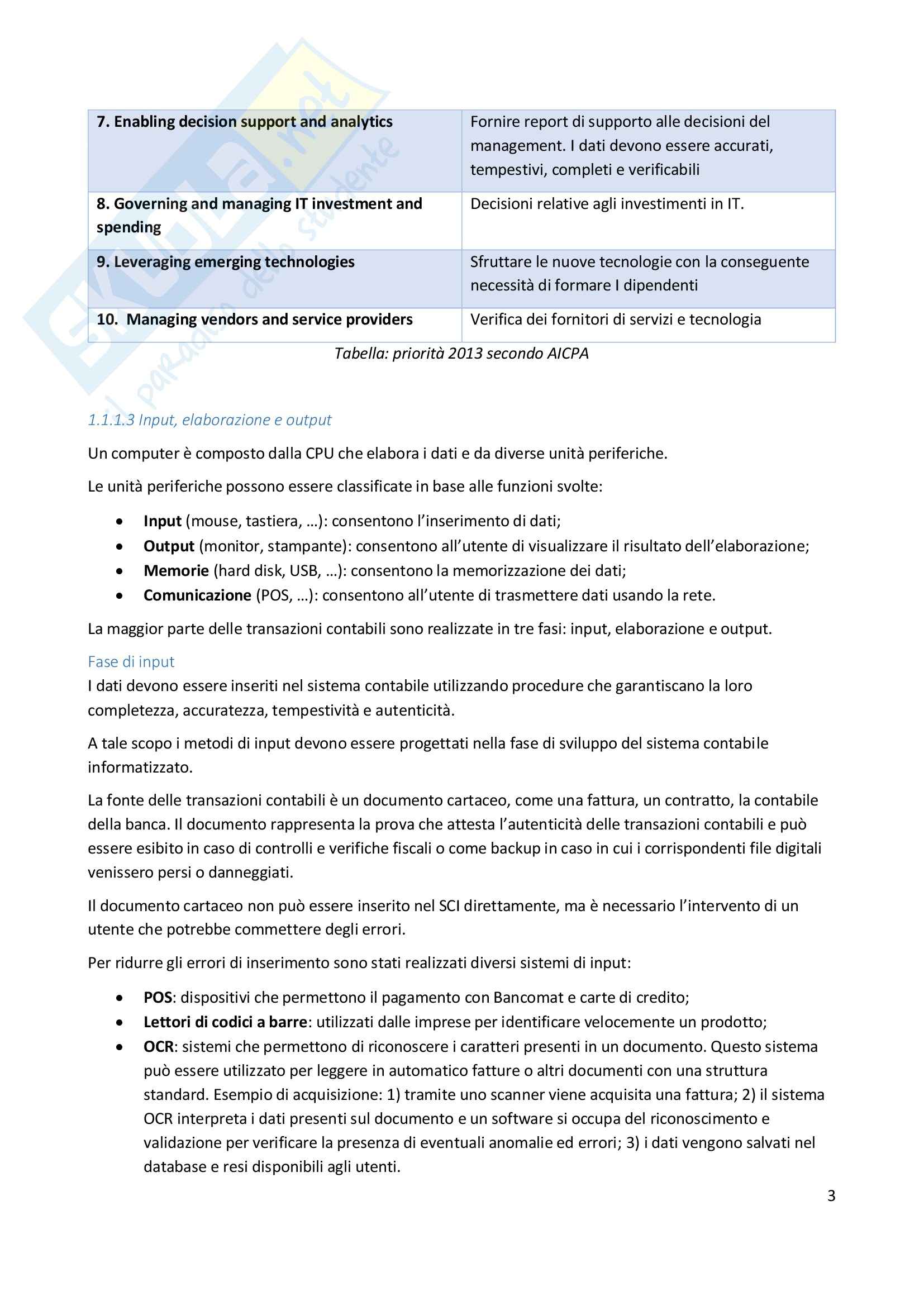 Tesi, Contabilità su PC e organizzazione aziendale Pag. 6