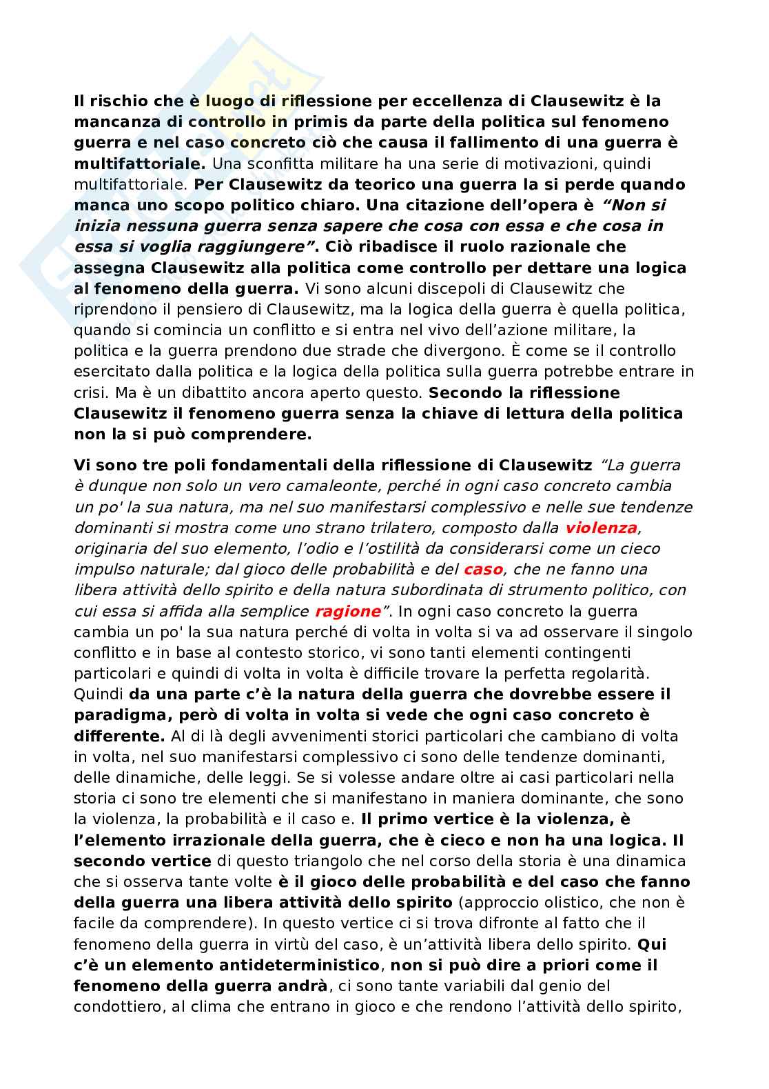 Studi strategici - Dall’antichità fino ad oggi  Pag. 46