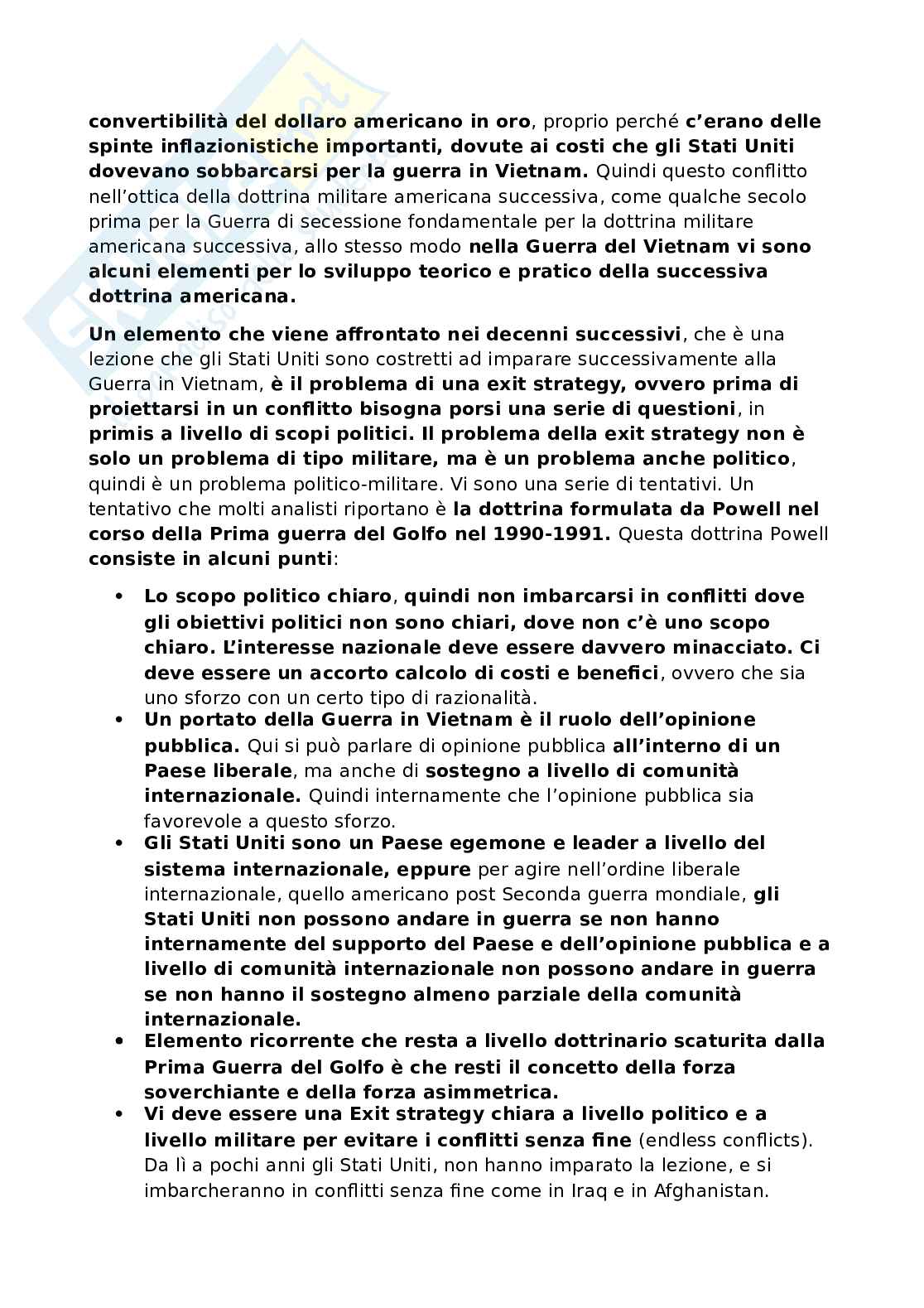Studi strategici - Dall’antichità fino ad oggi  Pag. 86