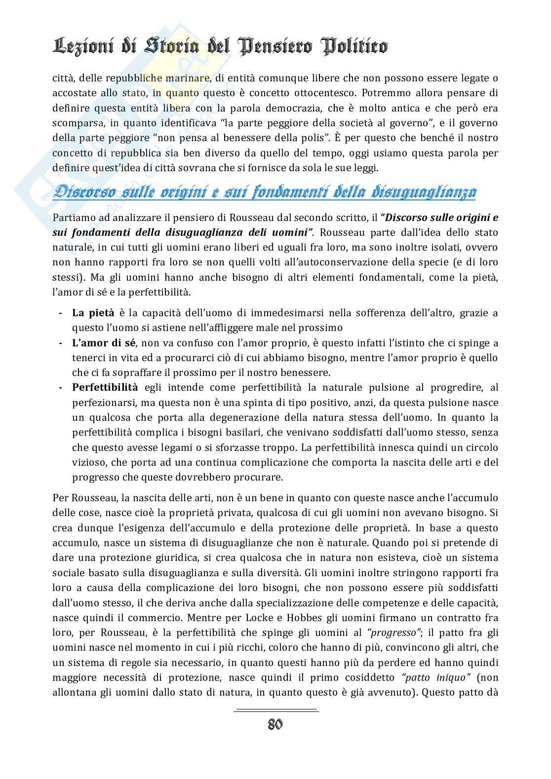 Appunti del corso di Storia del pensiero politico Pag. 81