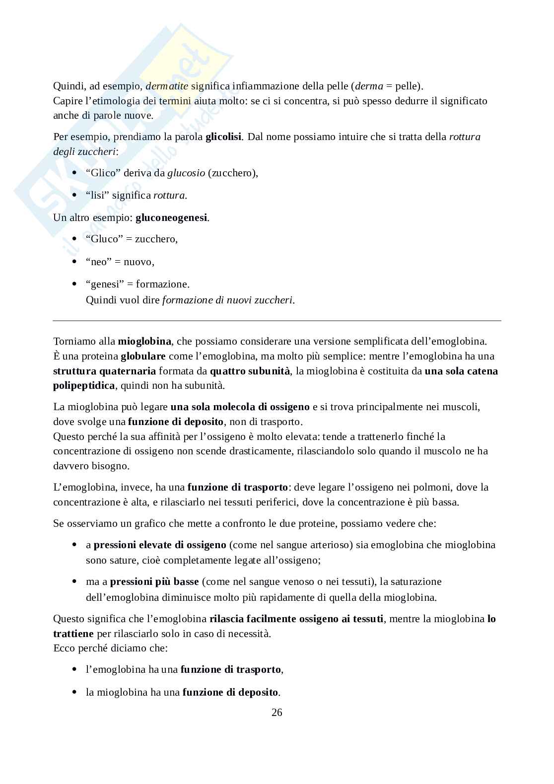 Biochimica - Parte 1  Pag. 26