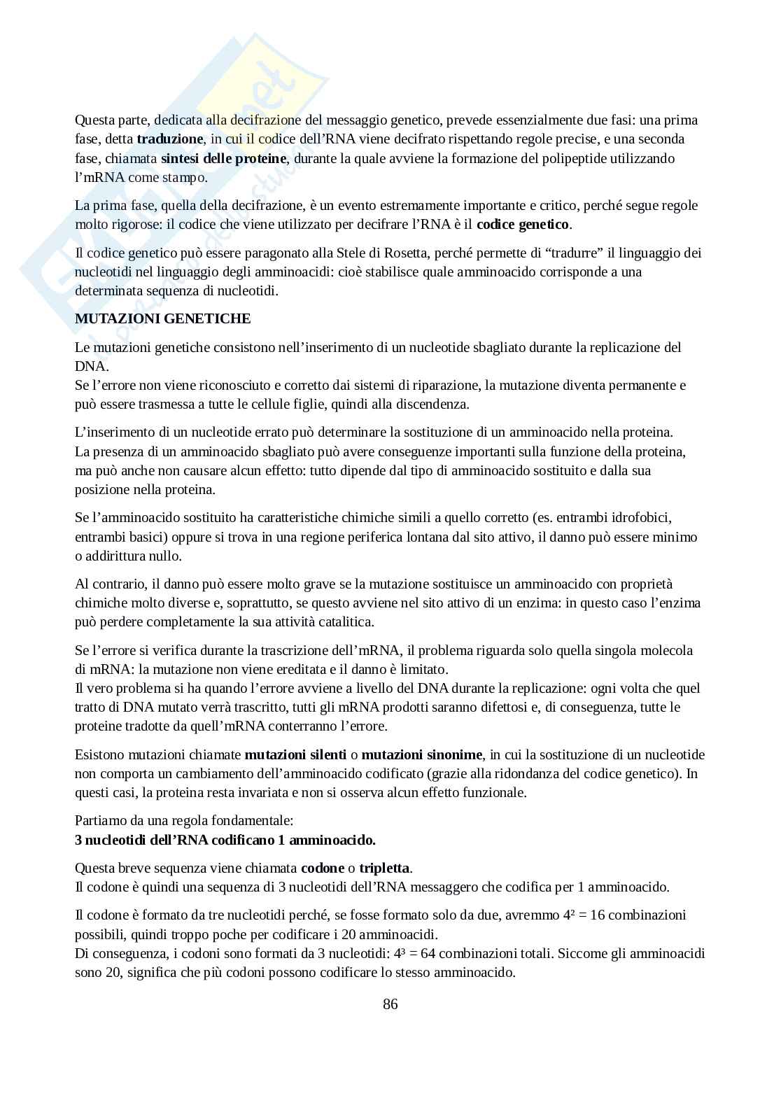 Biochimica - Parte 1  Pag. 86