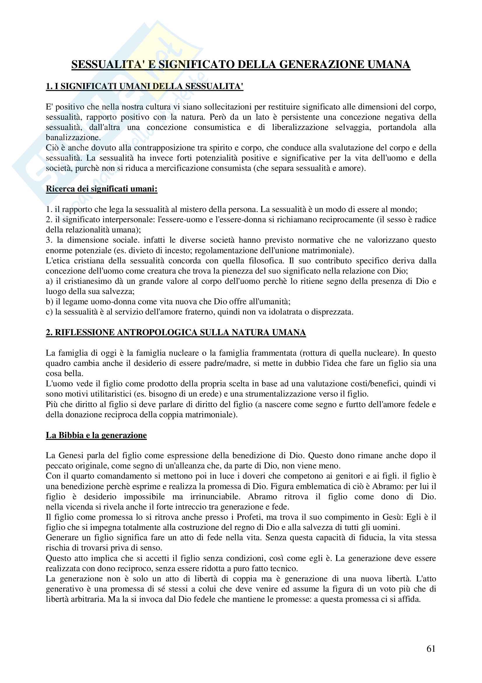 Appunti Teologia 3 Aramini Pag. 61