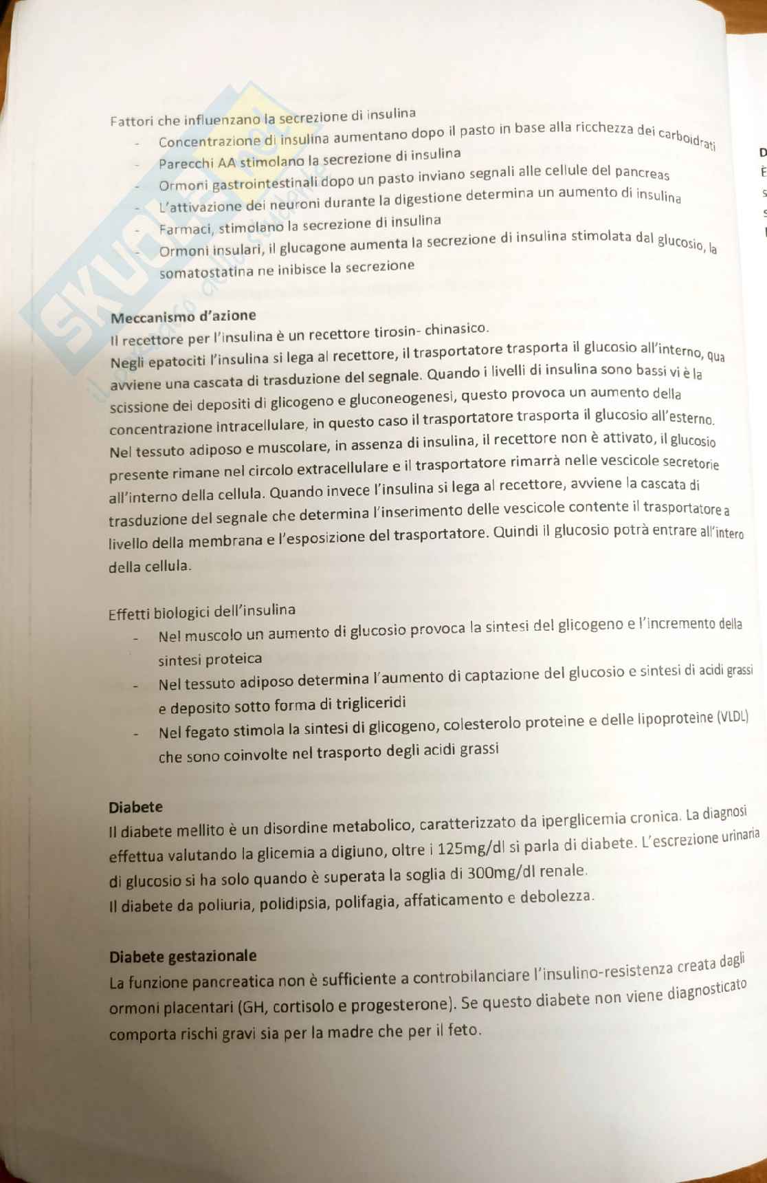 Fisiologia umana Pag. 11