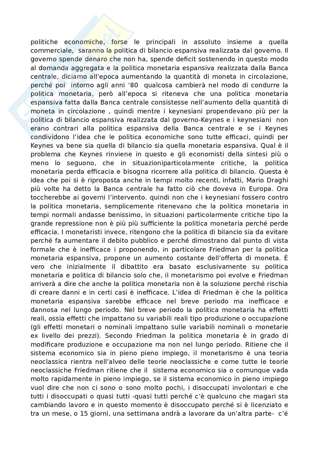 Lezione 2 di Economia dell'impresa Pag. 2