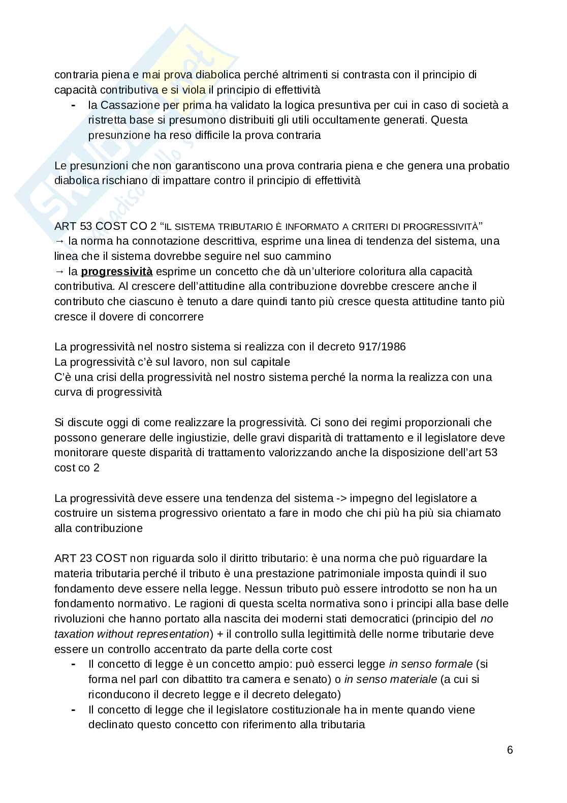 Appunti Diritto tributario Pag. 6