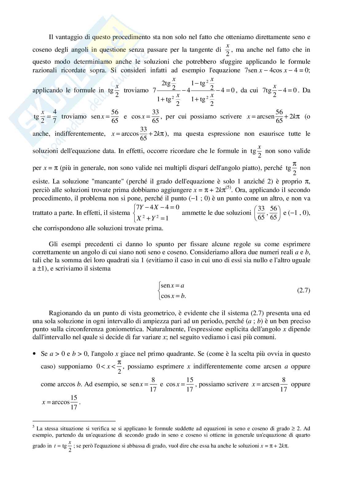 Formulario Analisi matematica Pag. 11
