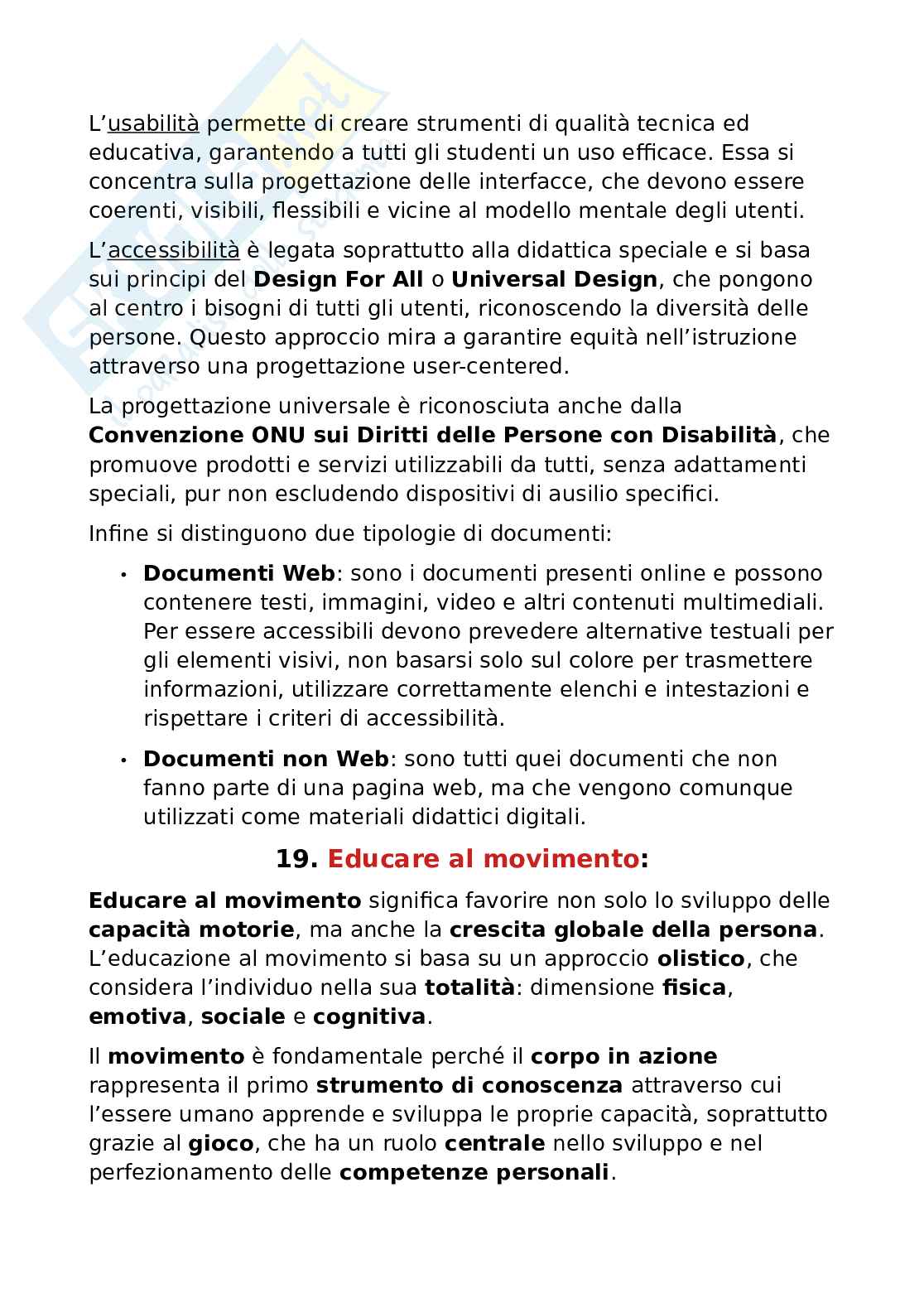 Progettazione didattica e didattica speciale Pag. 21