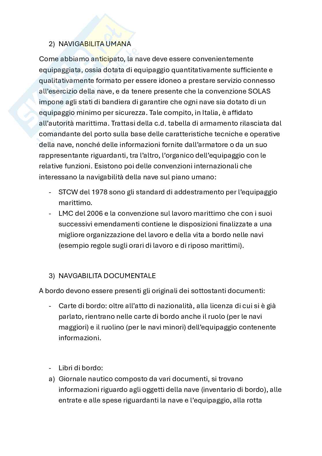 Appunti esame Diritto della navigazione Pag. 36