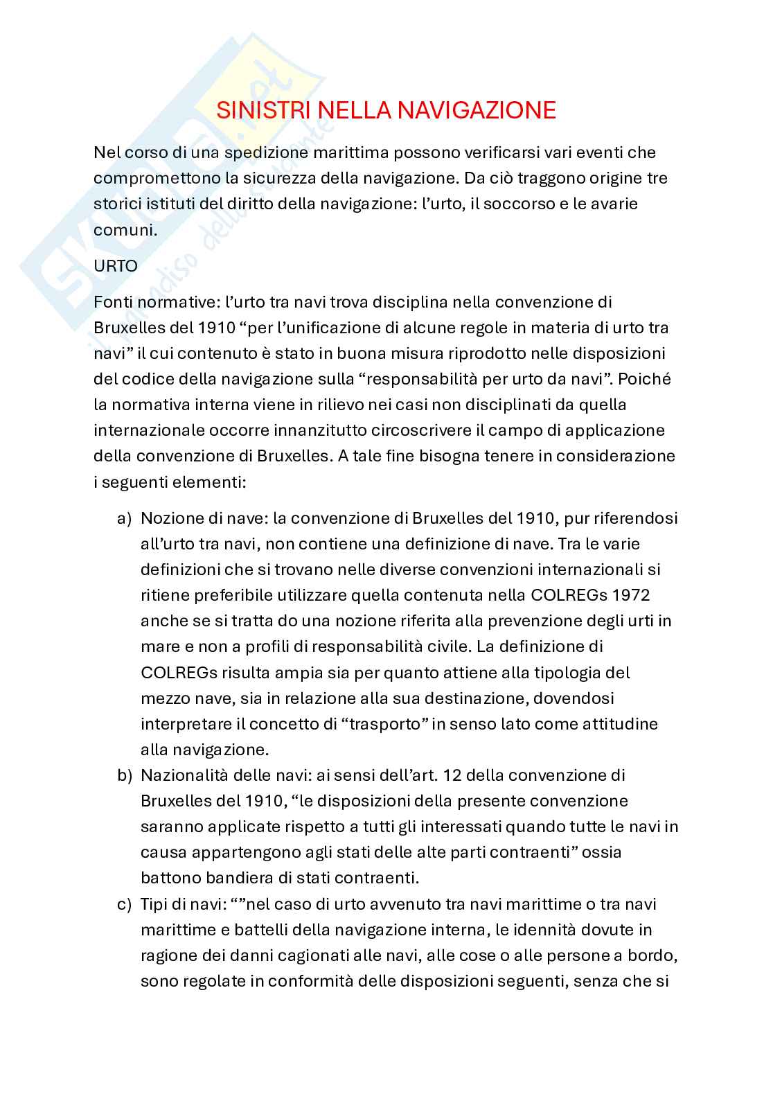 Appunti esame Diritto della navigazione Pag. 76