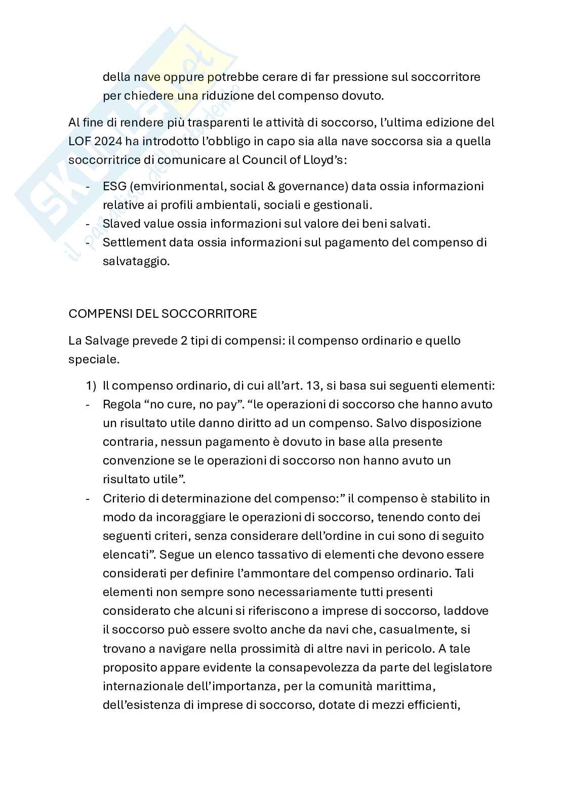 Appunti esame Diritto della navigazione Pag. 86