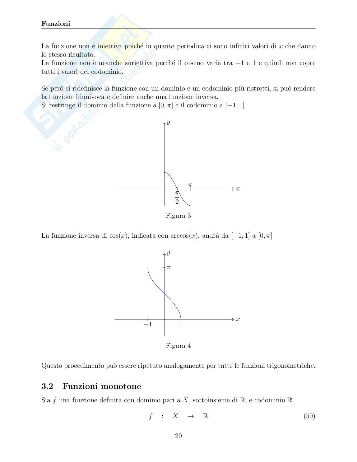 Appunti completi del corso di Analisi matematica 1 Pag. 26