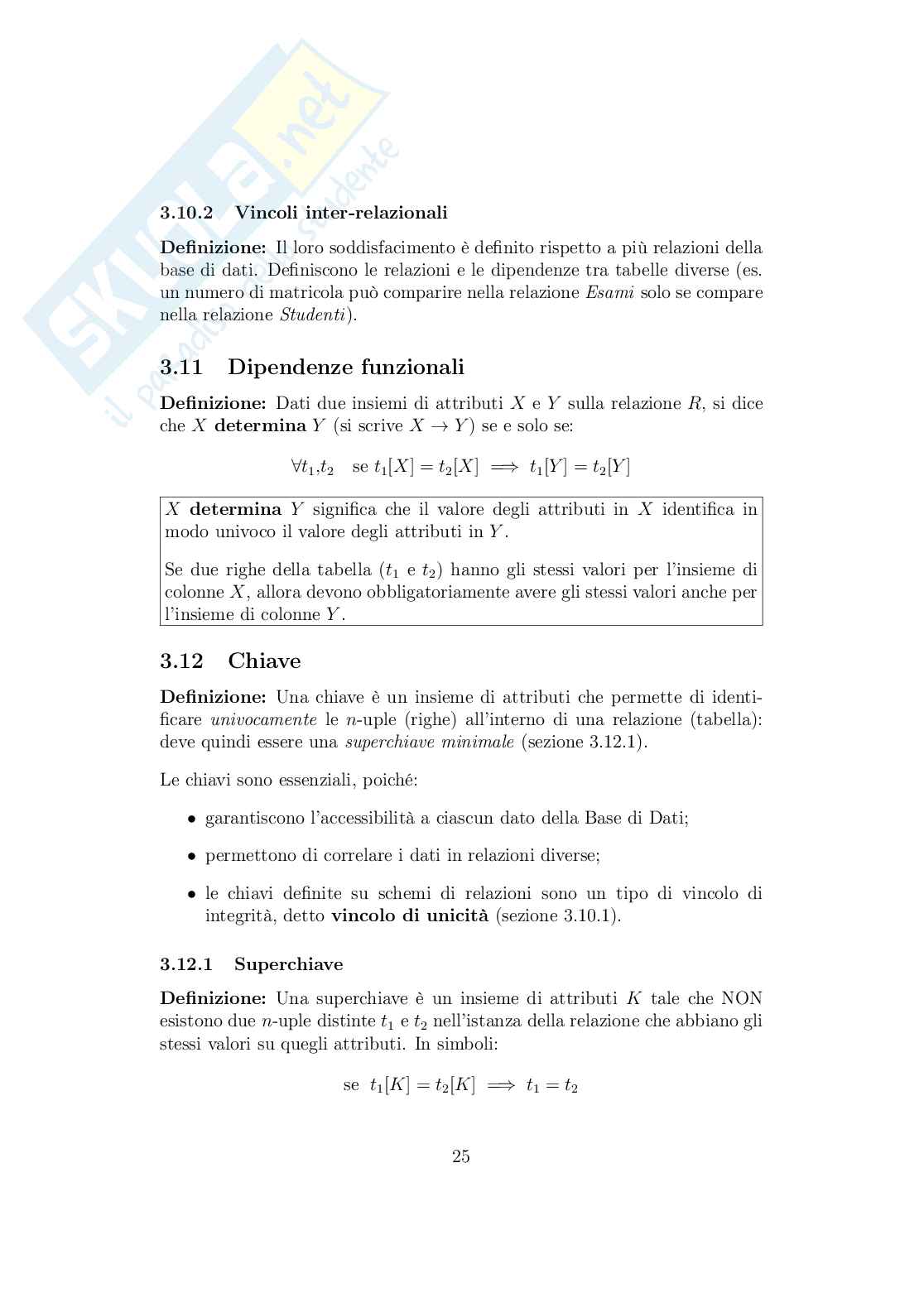 Appunti di Basi di dati Pag. 26