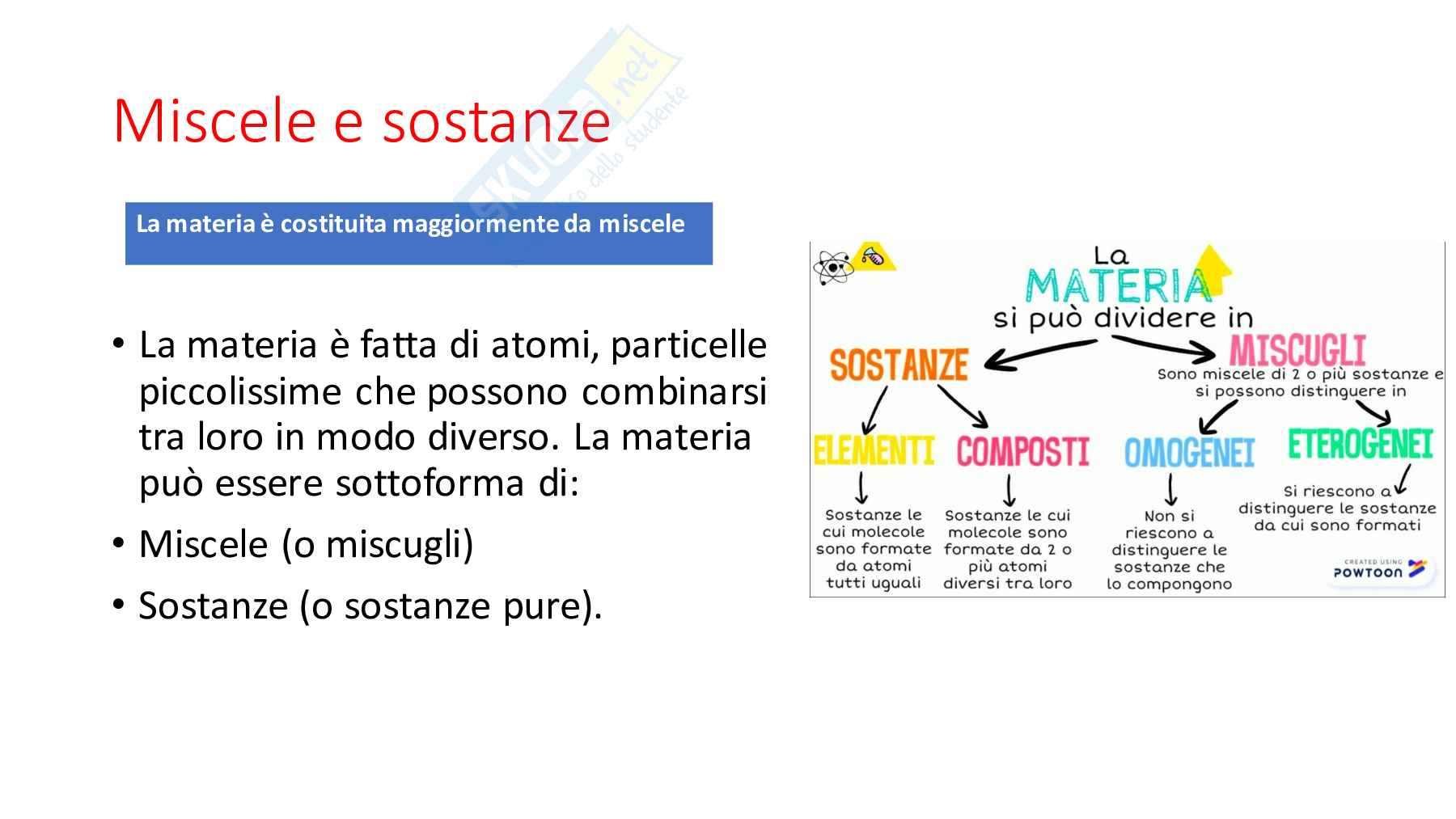 Composizione della materia, ppt Pag. 2